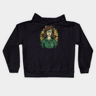 Vintage Daria MTV Kids Hoodie